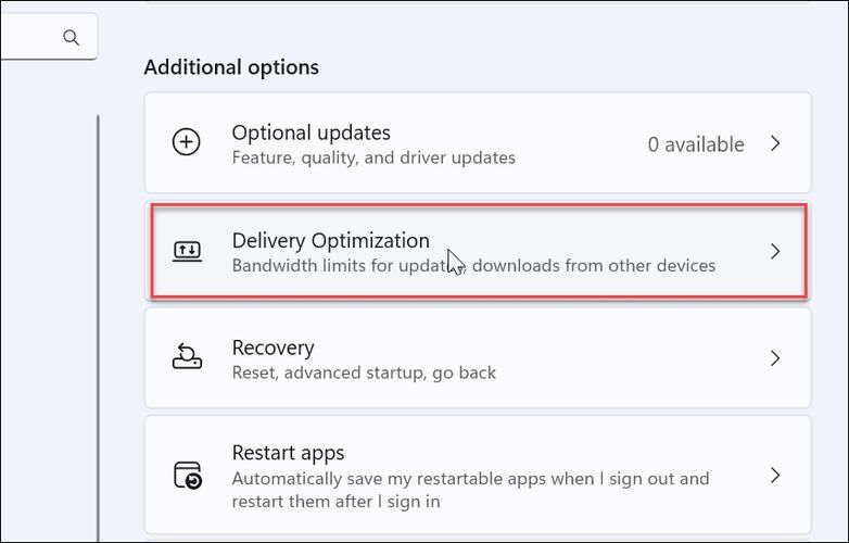 delivery optimization怎么彻底关闭?delivery optimization禁用方法