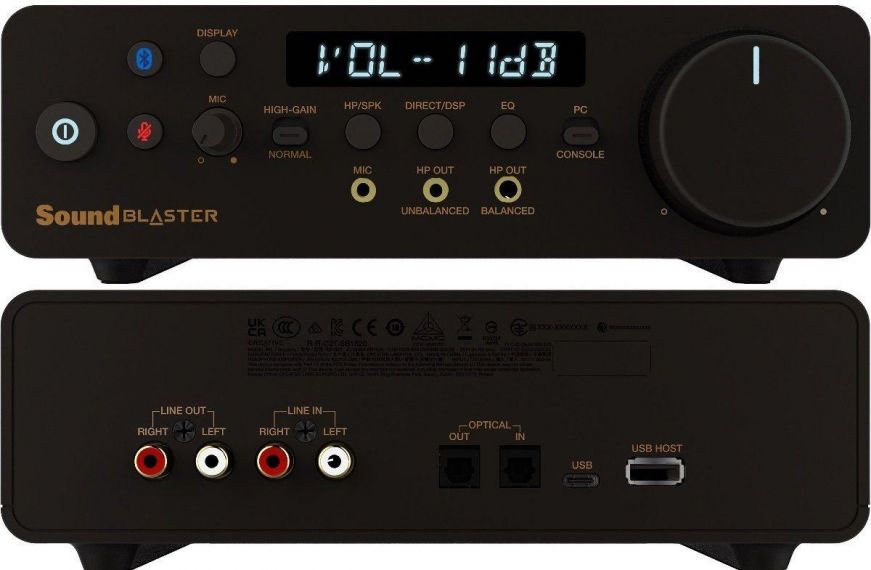 创新(Creative)推出全新 USB 声卡 Sound Blaster X5:双 DAC 设计,售价 279.99 美元