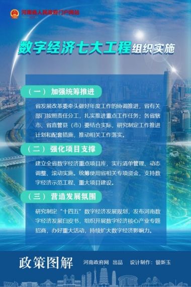 河南出台数字经济发展方案:设立卫星产业基金,开展卫星芯片等产品研发