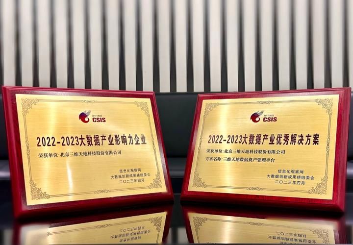 激荡创新之力,赋能数字中国 | 三维天地荣膺2022中国行业数字化年度十大领军企业