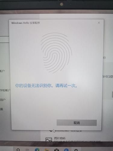 Win11指纹识别出现错误请稍后重试怎么解决?
