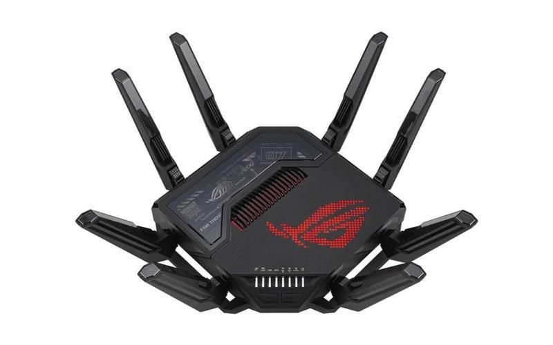 华硕ROG发布首款四频WiFi 7八爪鱼游戏路由：25Gbps、三万兆网口