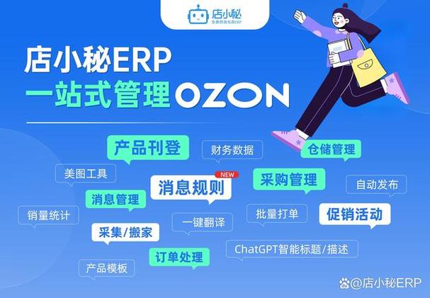 店小秘ERP如何助力Ozon跨境人减负提效?