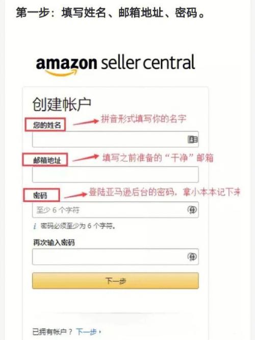 亚马逊签名要拼音还是中文?