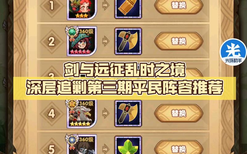 剑与远征乱时之境深层追剿活动需要注意什么