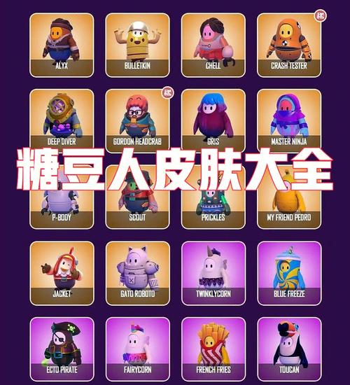 糖豆人皮肤兑换码大全最新