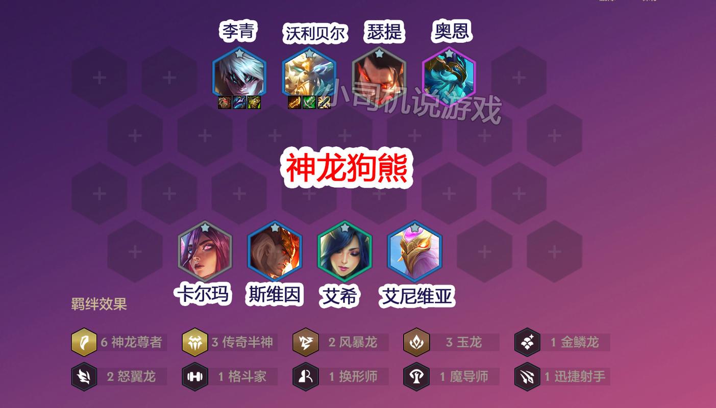 金铲铲之战巨龙之巢阵容推荐