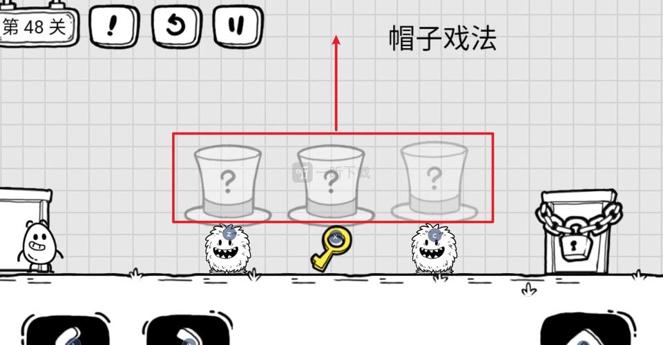 茶叶蛋大冒险第48关怎么过