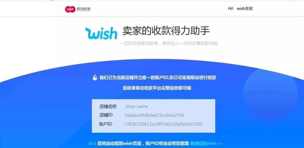 wish平台如何收款?