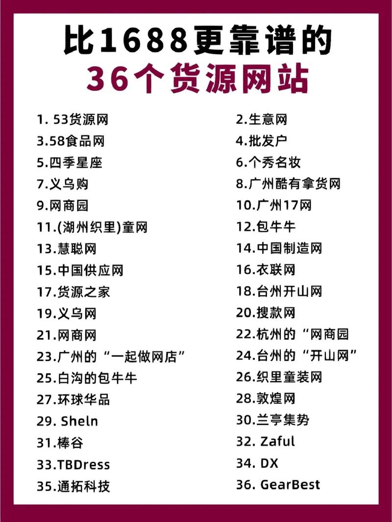 做跨境电商去哪找货源?