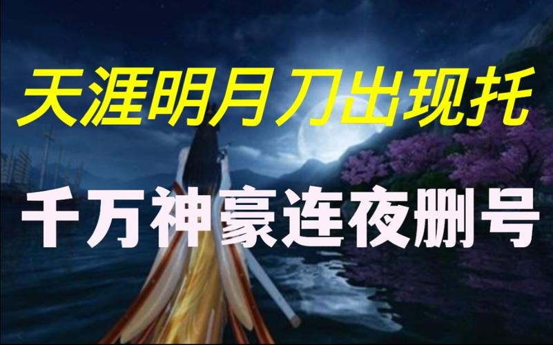 天涯明月刀千万神豪删号究竟是怎么回事
