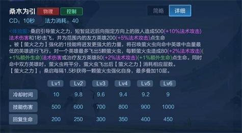 王者荣耀桑启怎么连招