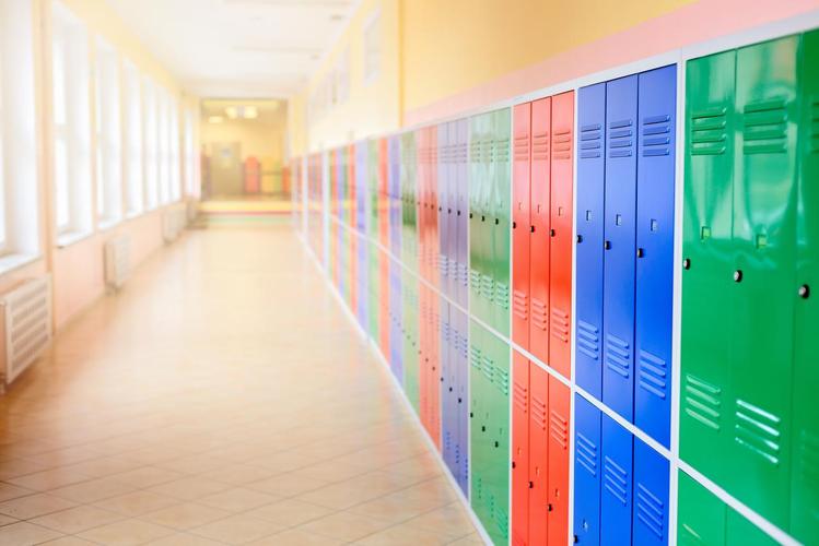 学校走廊的柜子 学校走廊的柜子