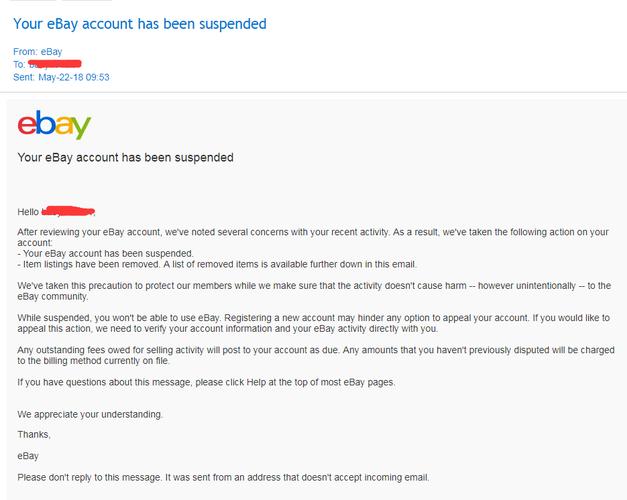 为什么ebay疯狂封号?