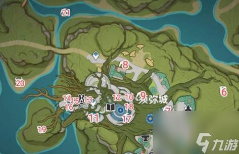 原神三个电灯台位置一览