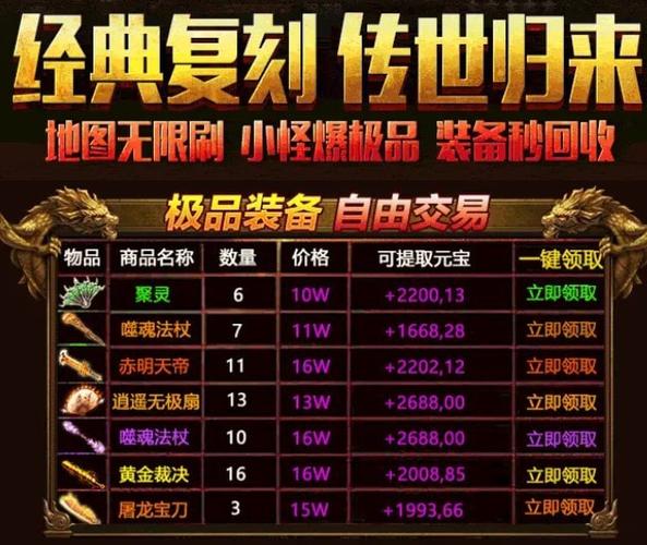 永恒盛世专属神器