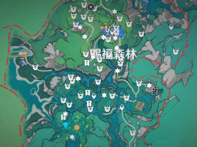 原神肃霜之路宝箱位置