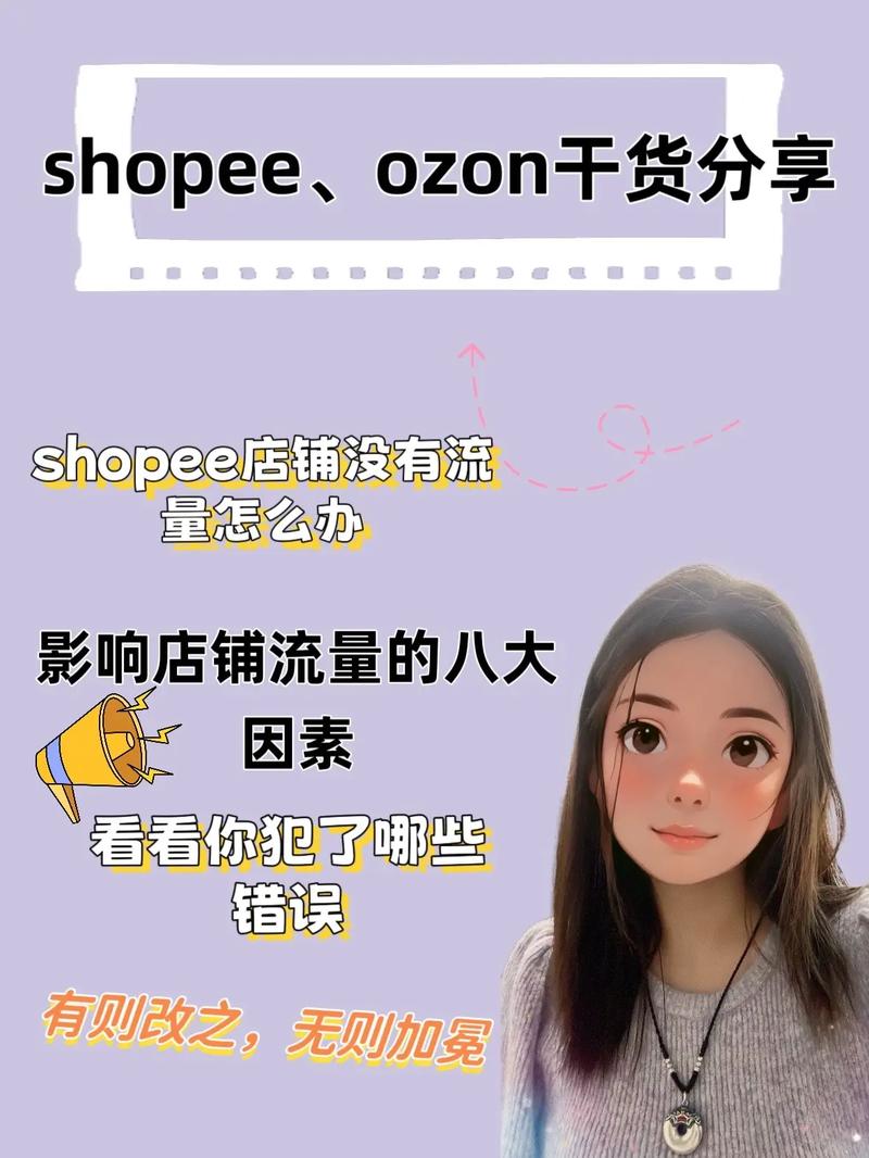 shopee店铺没流量如何运营?