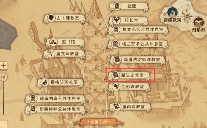哈利波特魔法觉醒来吧来吧抓紧点npc位置