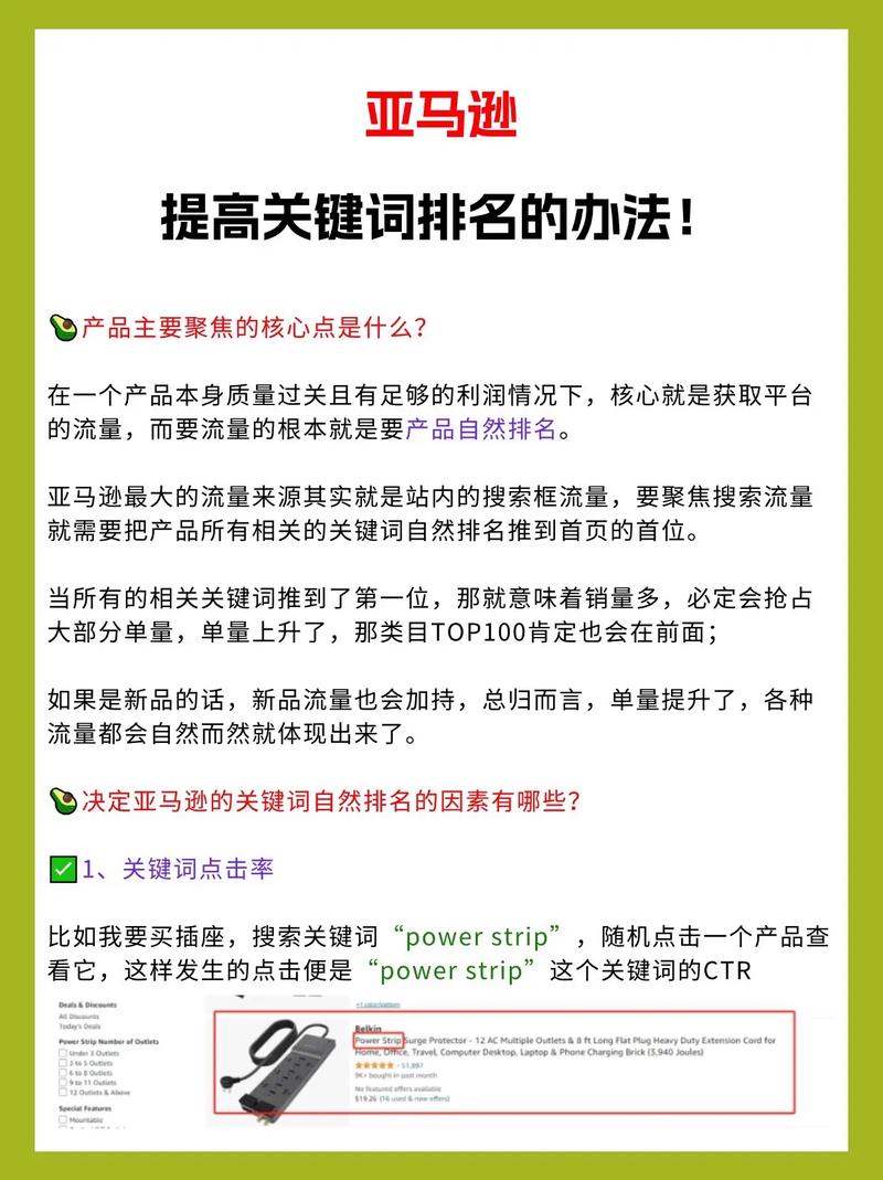 亚马逊关键词排名是由什么决定的?