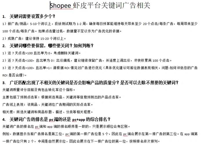 Shopee广告优化助手有哪些类型?