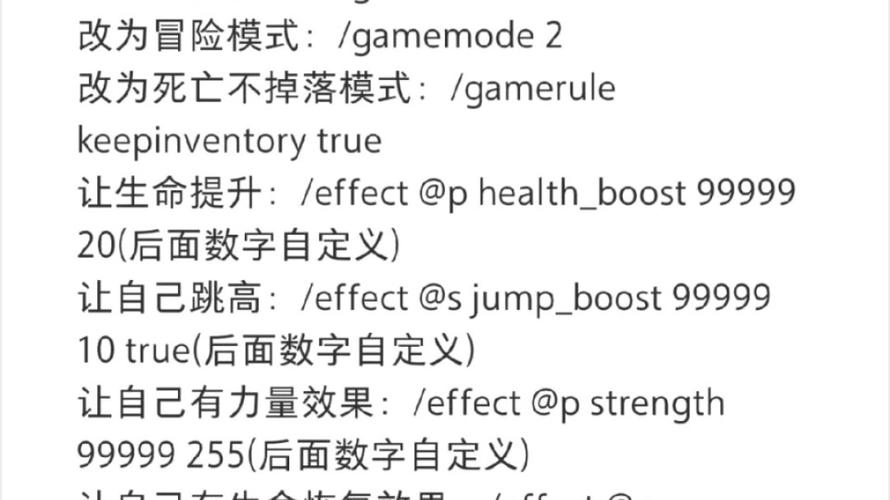 我的世界命名牌指令