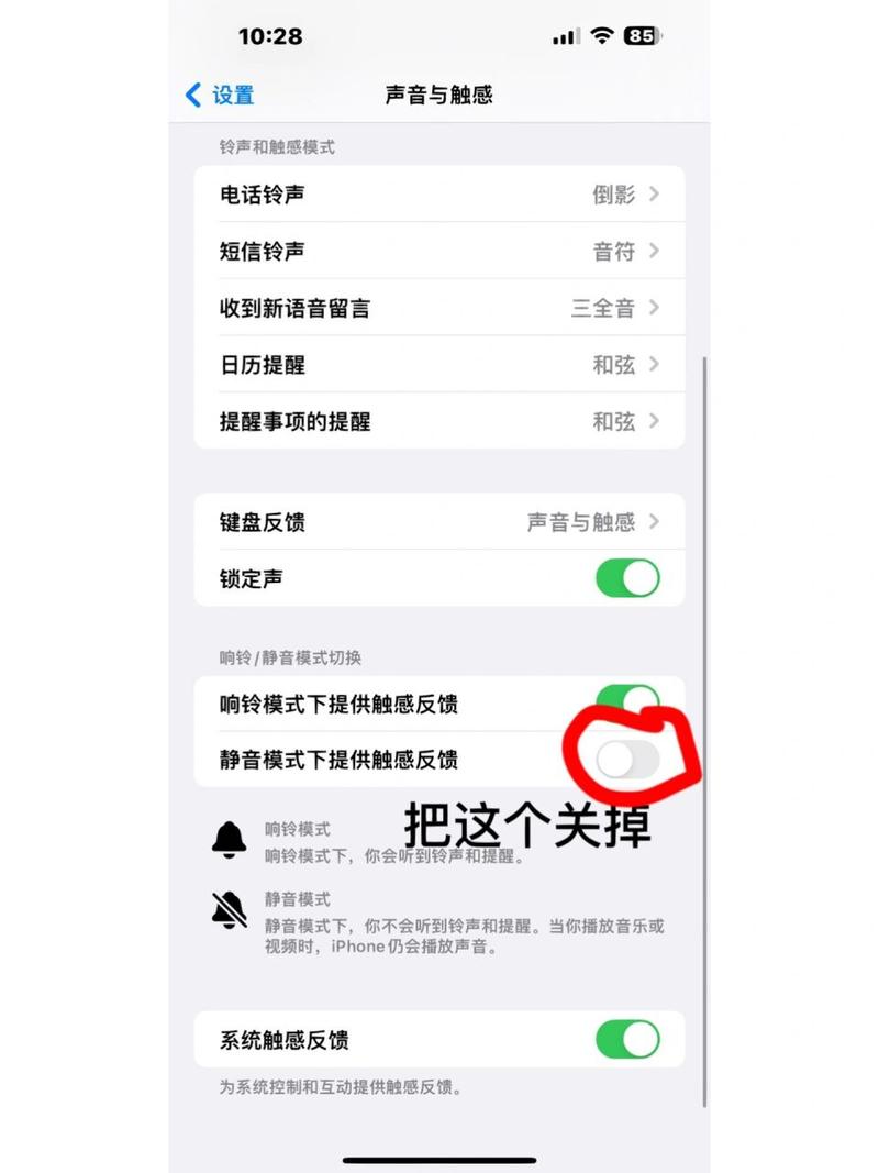 苹果静音怎么设置