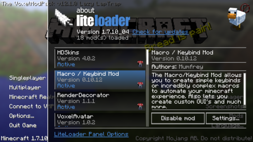 我的世界liteloader