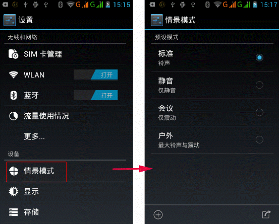 情景设置