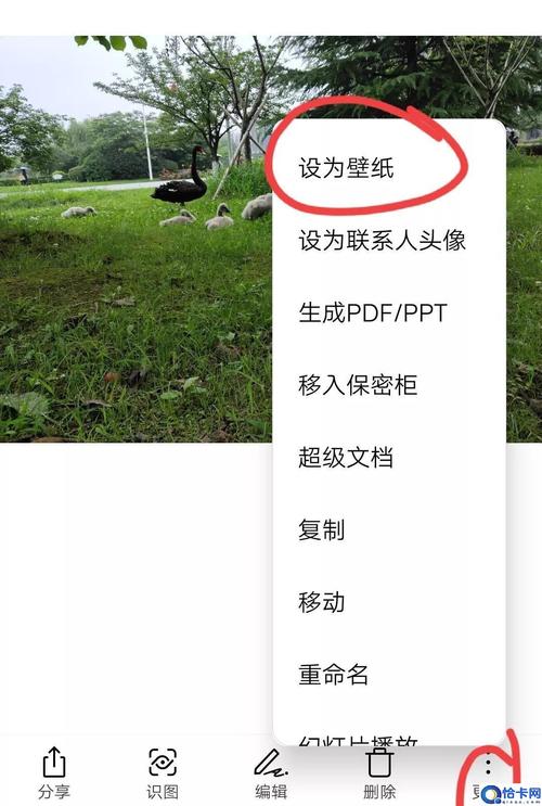 怎么设置屏保图片