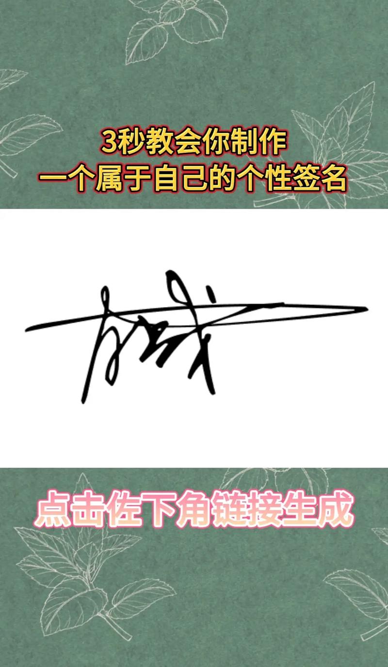 如何设置签名
