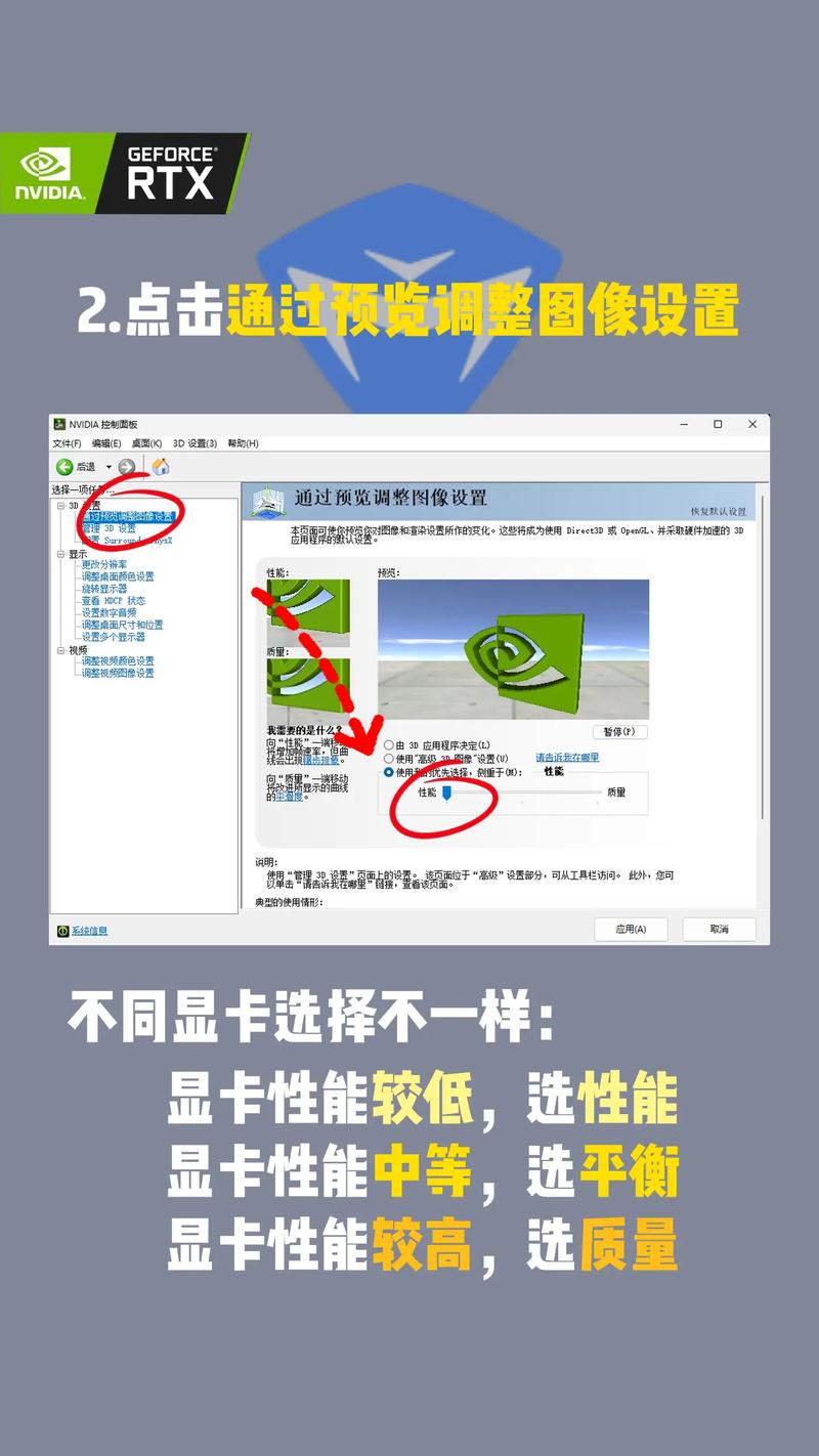 显卡性能设置
