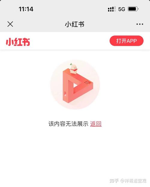 小红书笔记该内容无法显示是为什么?要怎么解决?