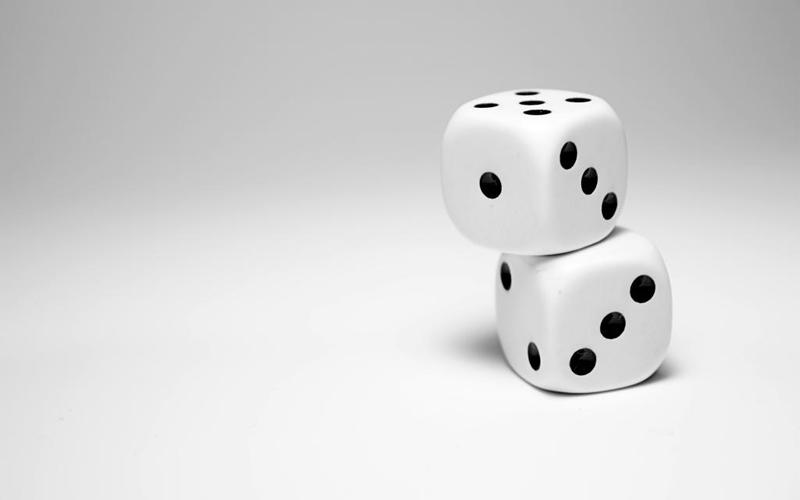 骰子翻滚3D