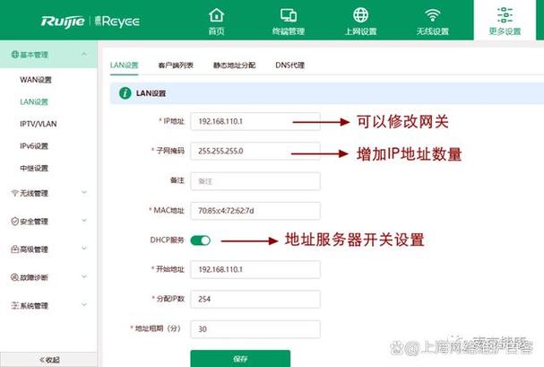 lan 设置