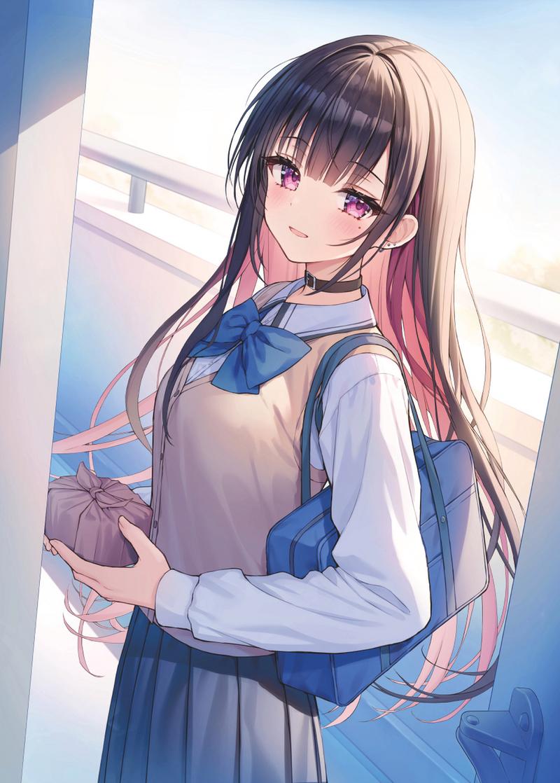 动漫女高中生 动漫女高中生
