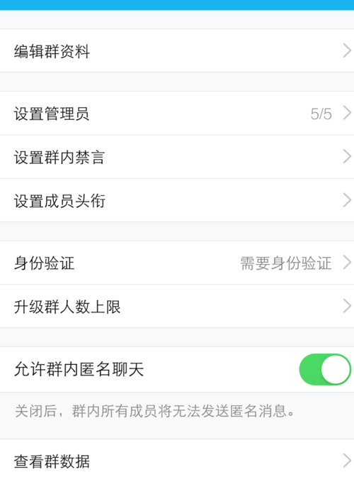 群头衔设置