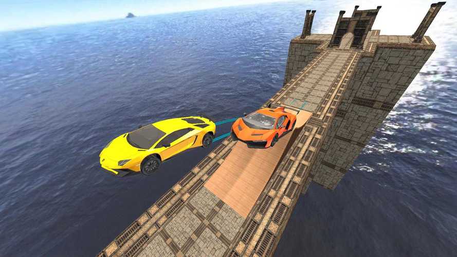 超级汽车特技比赛3D