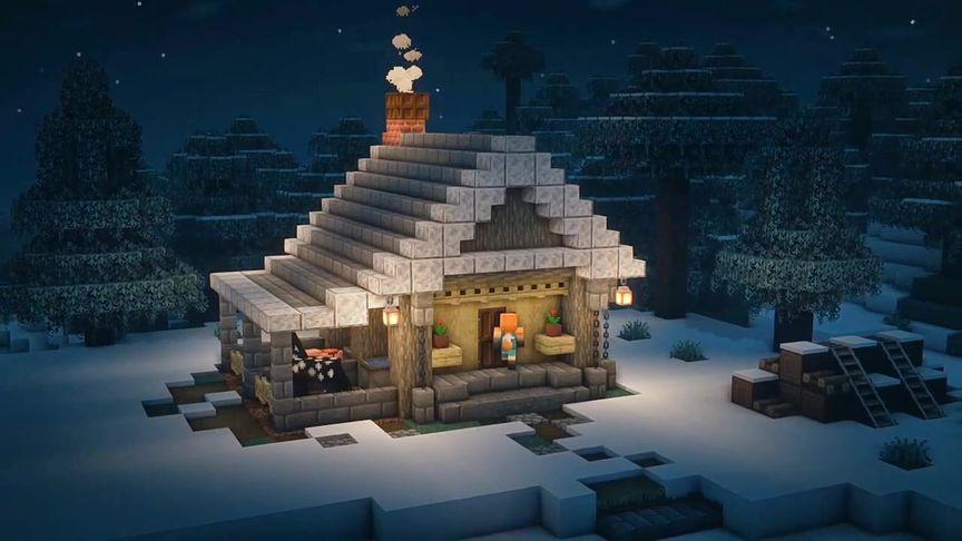 我的世界雪人小屋