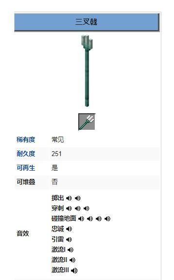 我的世界忠诚有什么用