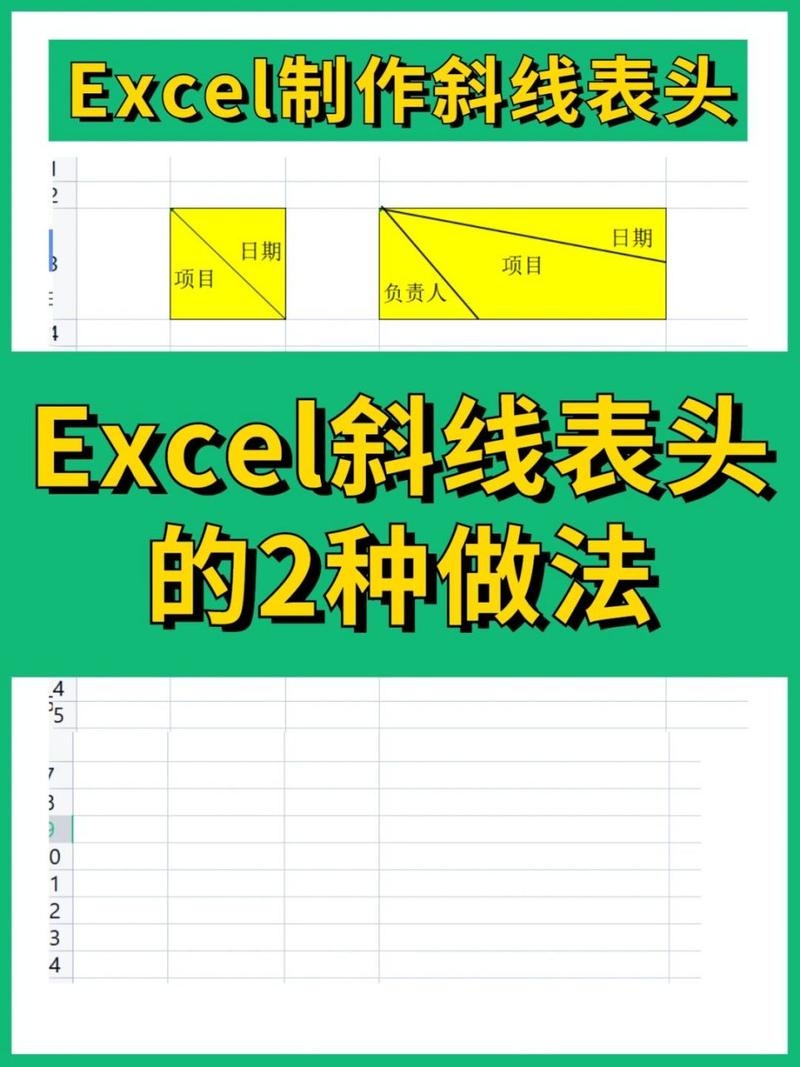 excel 设置表头