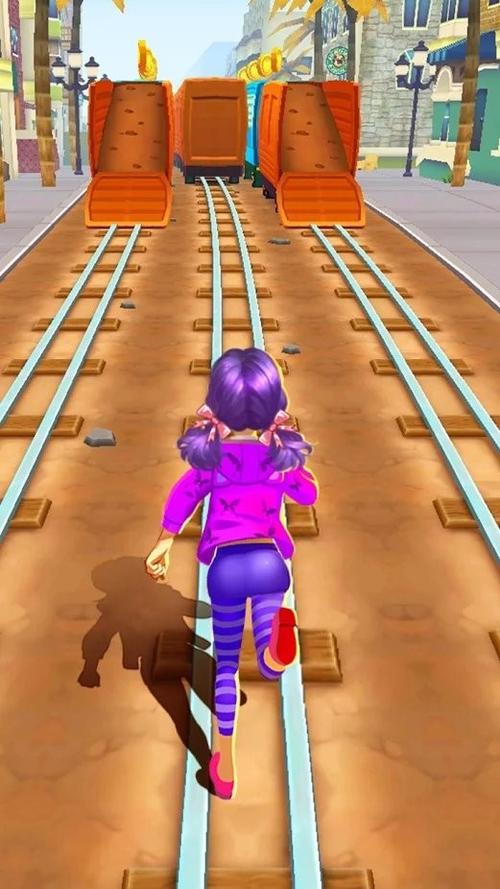 地铁女孩跑步 地铁女孩跑步