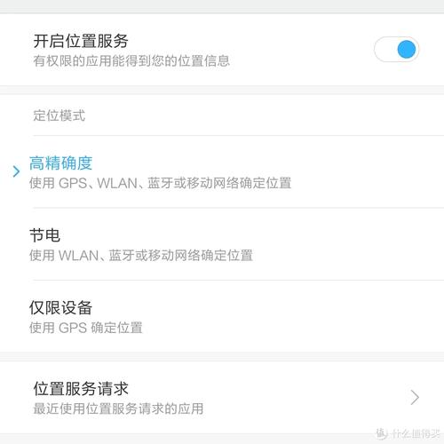 小米定位设置