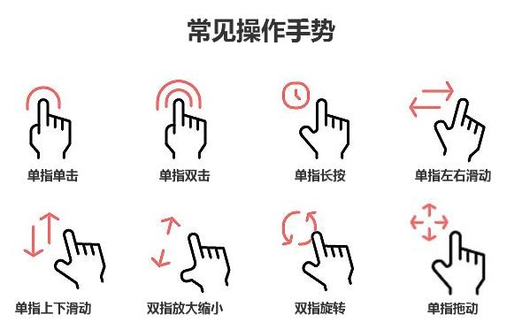 手势在哪里设置