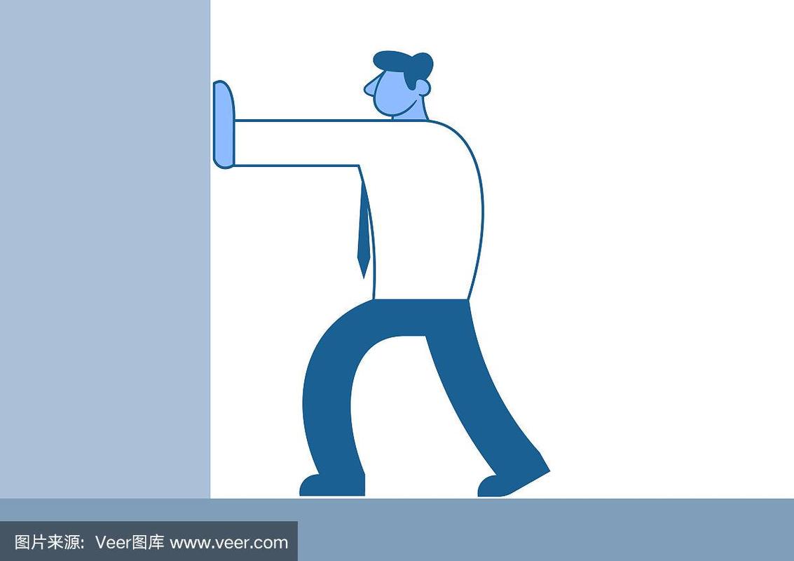 画人推墙