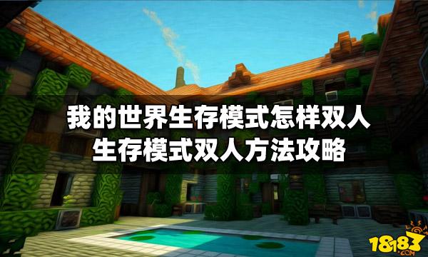 我的世界怎么两个人一起玩