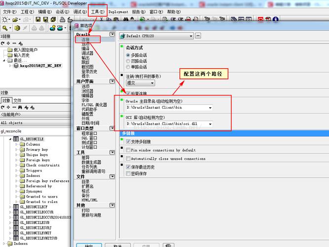 plsql设置