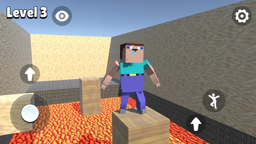 3D像素人跑酷