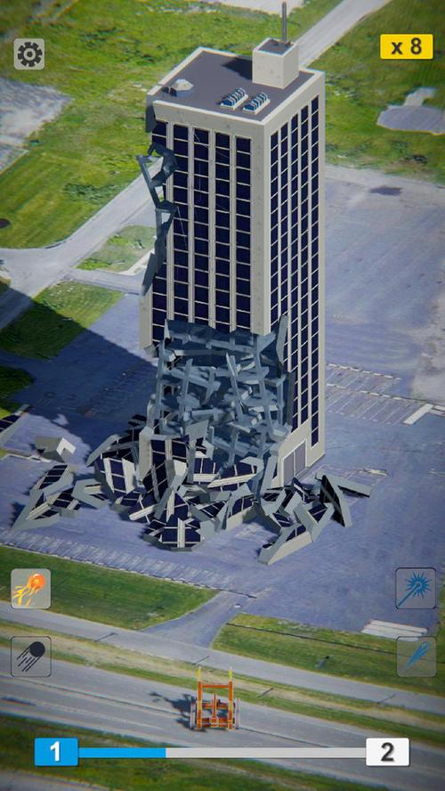 建筑爆破3D