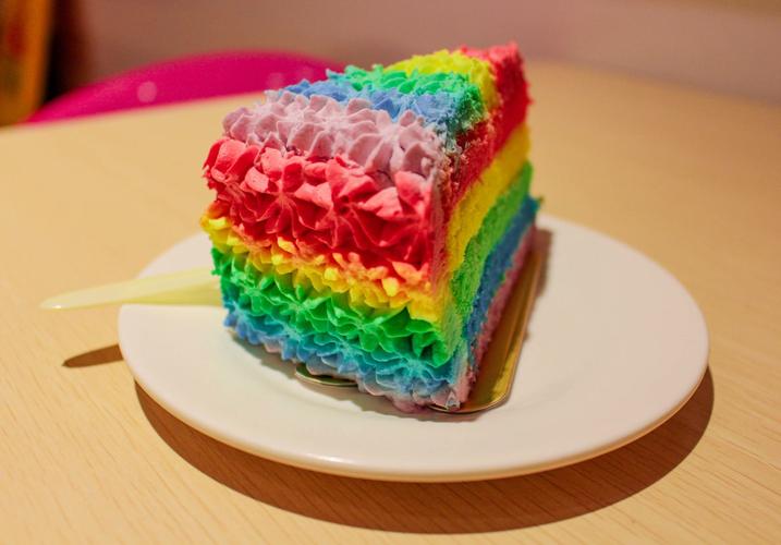 彩虹甜点 彩虹甜点
